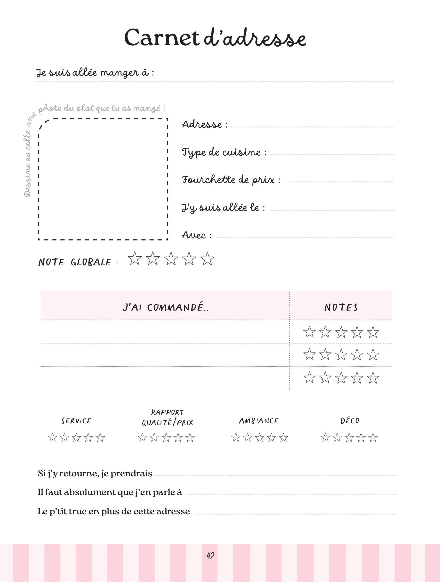 Carnet d'adresses gourmandes - Image 7