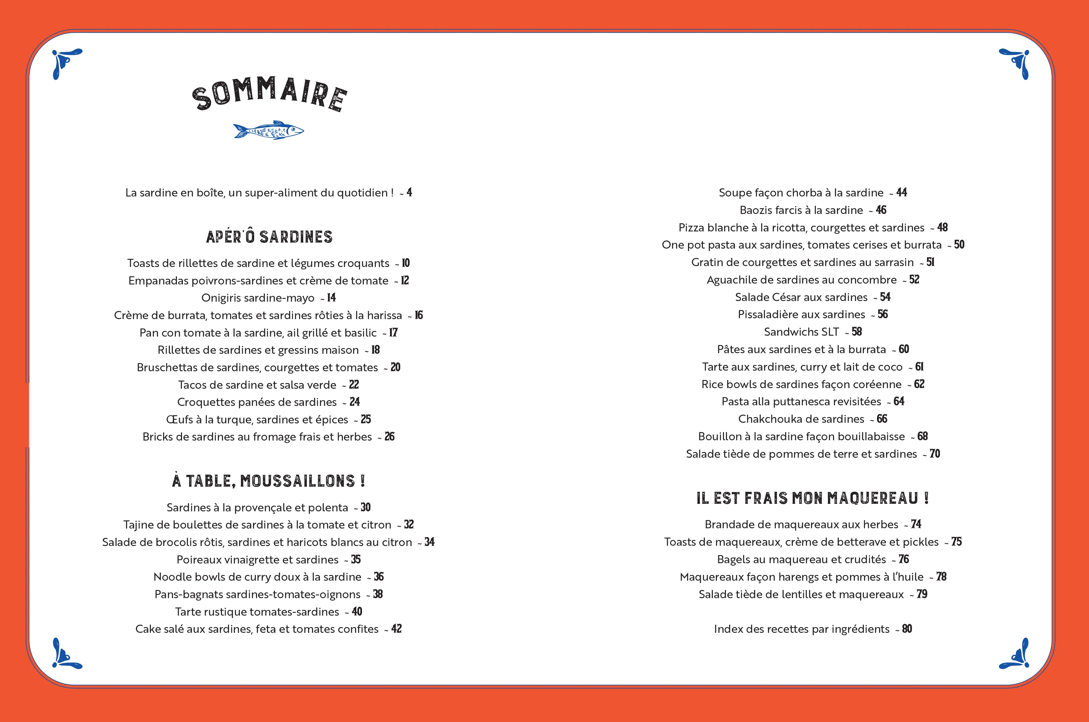 40 recettes de sardines - La boîte miraculeuse - Image 2
