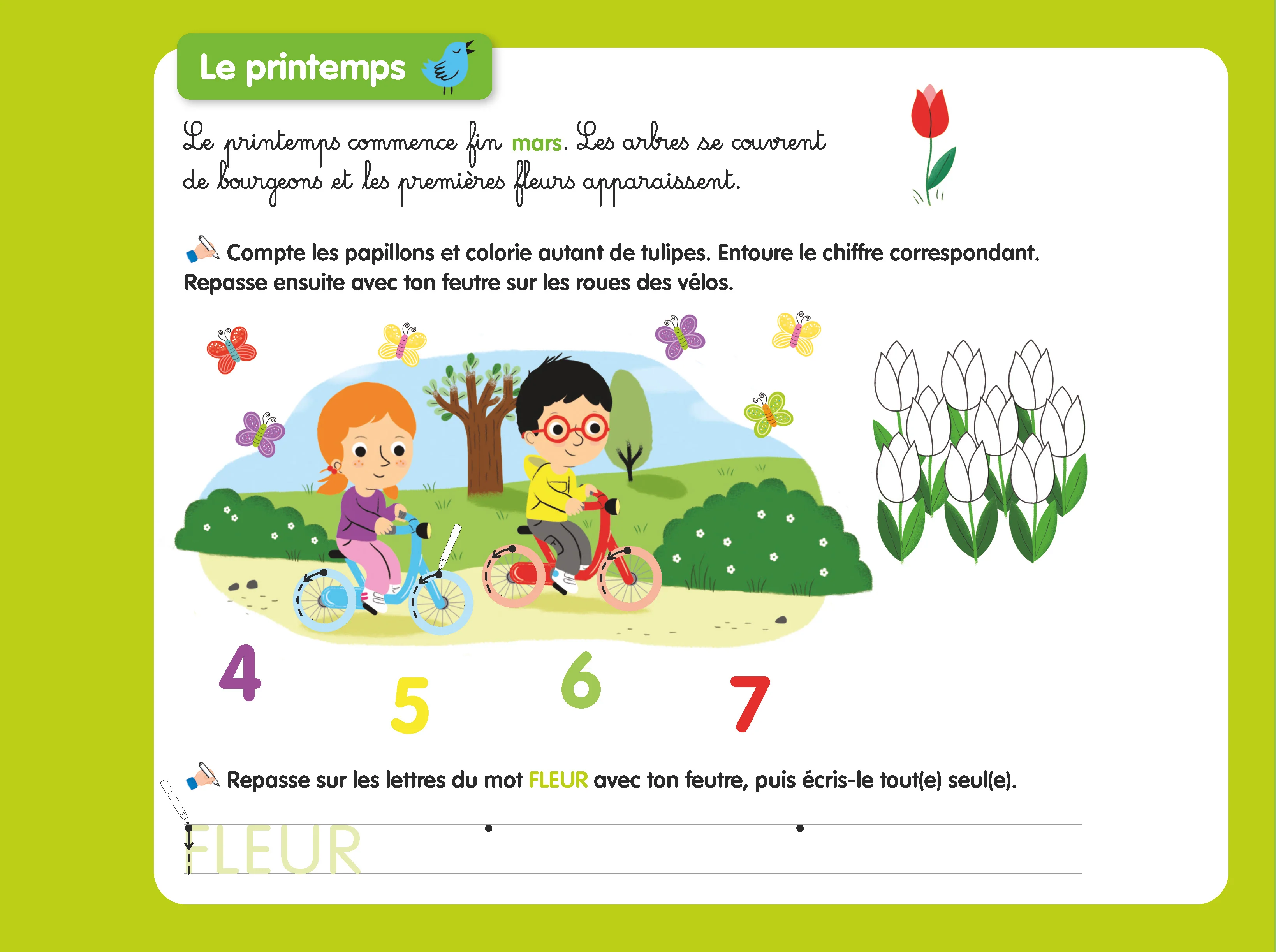 Les livres-ardoises - Je découvre les mois et les saisons - Image 4