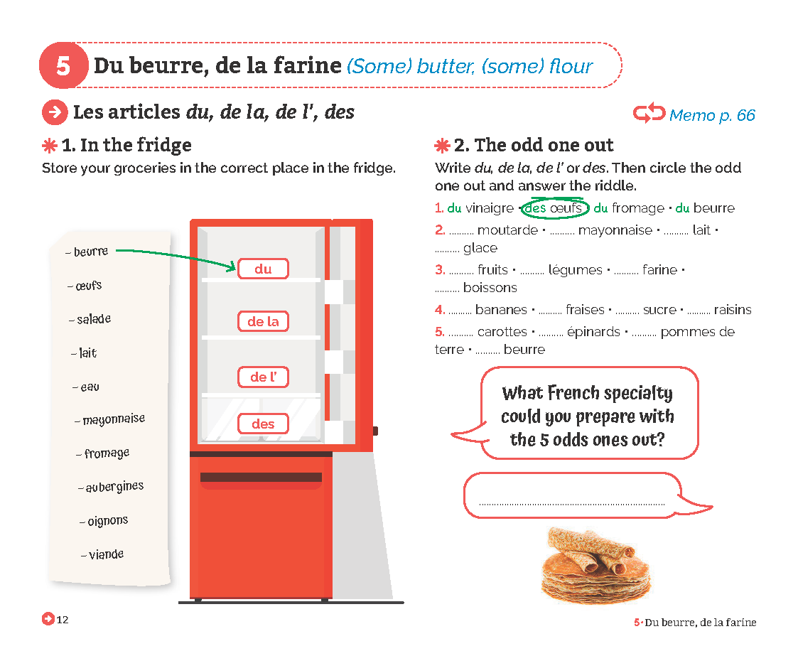 Jeux de grammaire niveau A1 - Image 5