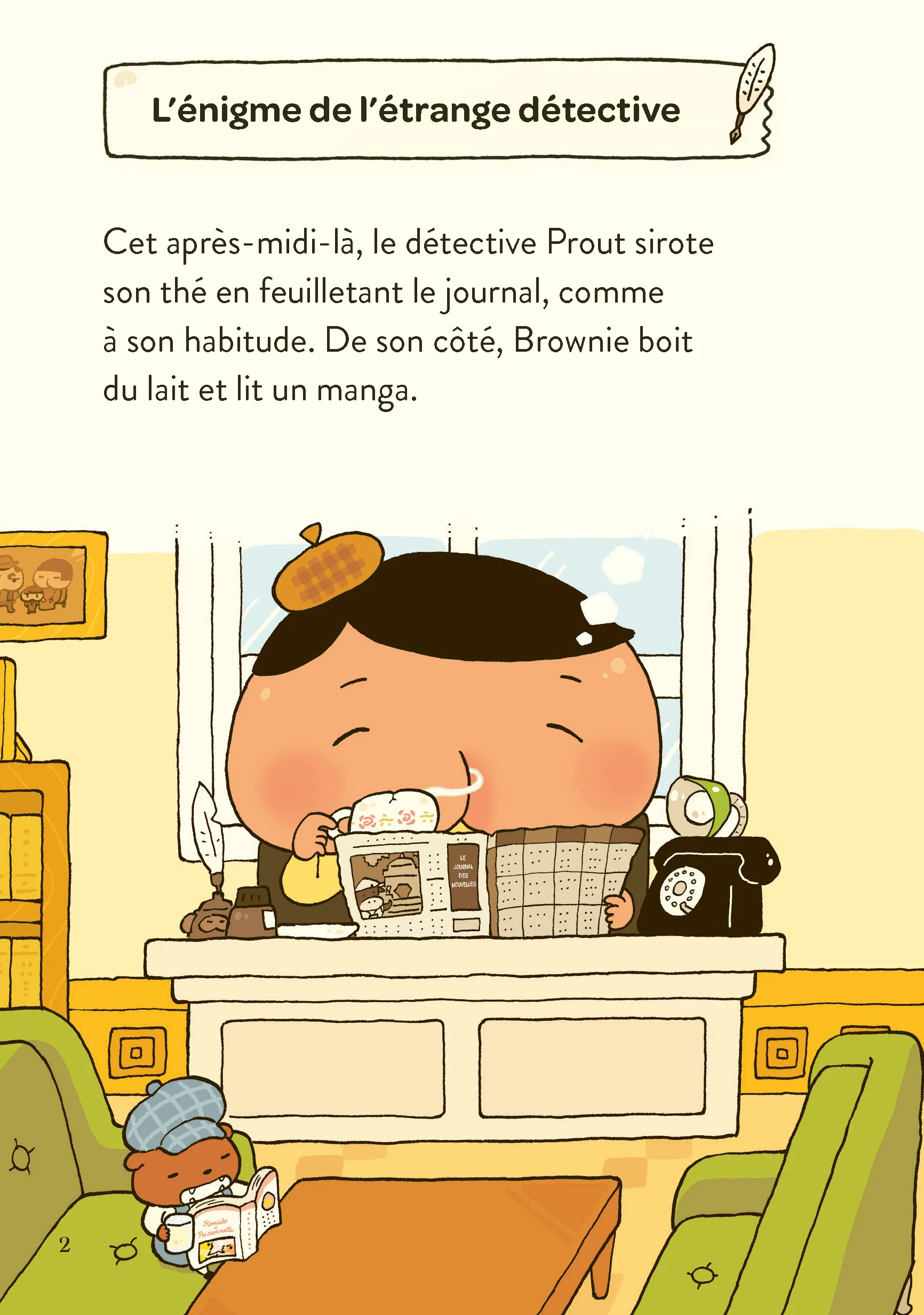 Détective Prout - L'énigme de l'étrange détective - Tome 6 - Image 3