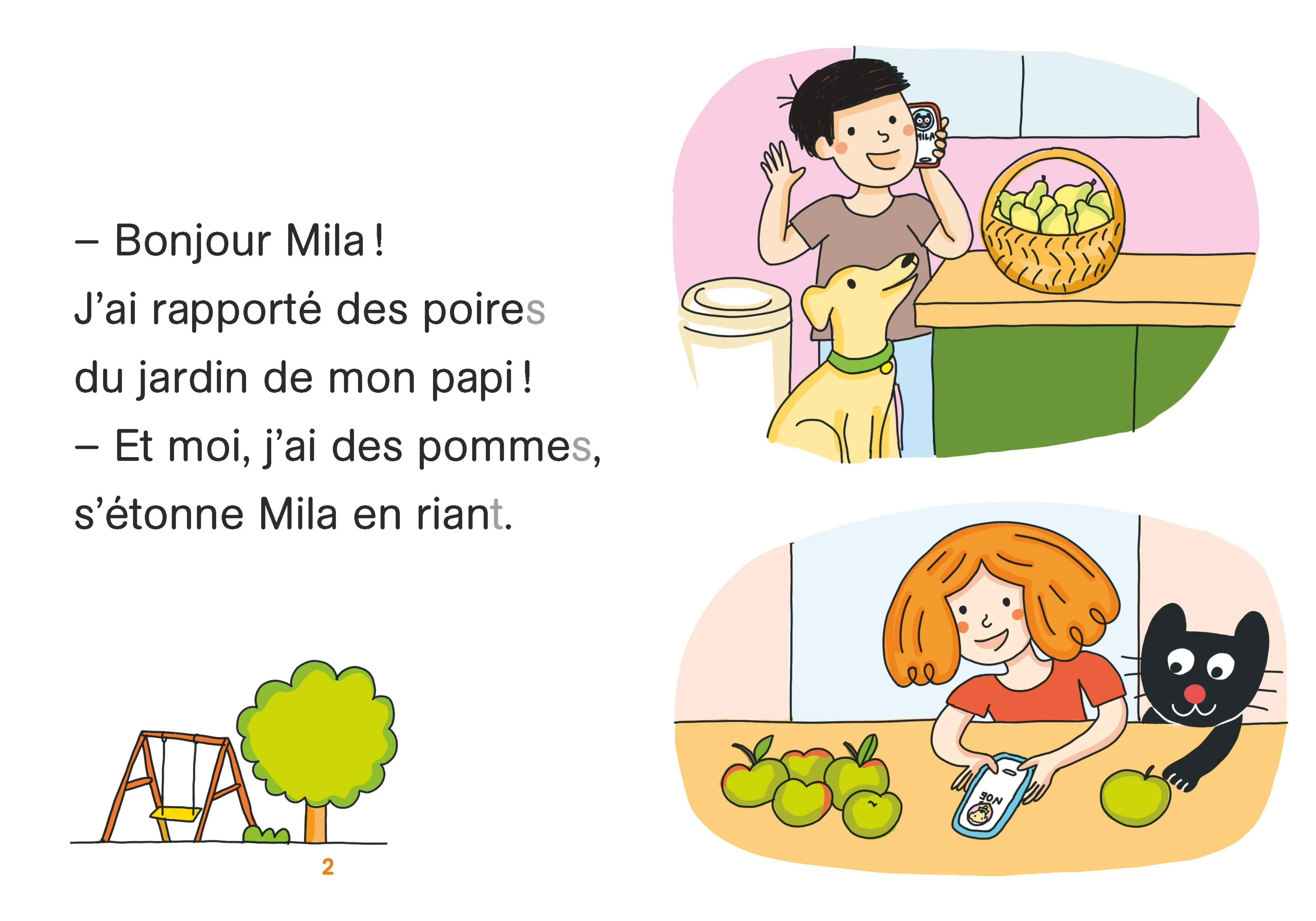 Regarde je lis ! Une histoire à lire tout seul - Mila et Noé pâtissiers Niv 2 - Image 3