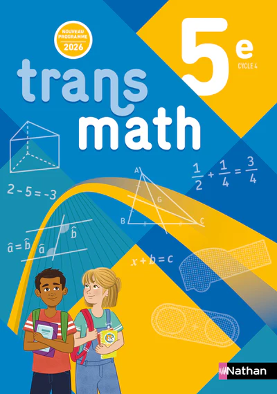 Transmath Mathématiques 5e - Manuel élève - 2026 - Image 2