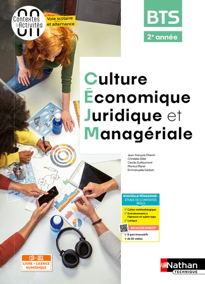 Culture Economique, Juridique et Managériale - BTS 2e année - Coll. Contextes & Activités - Ed. 2026 - Image 2