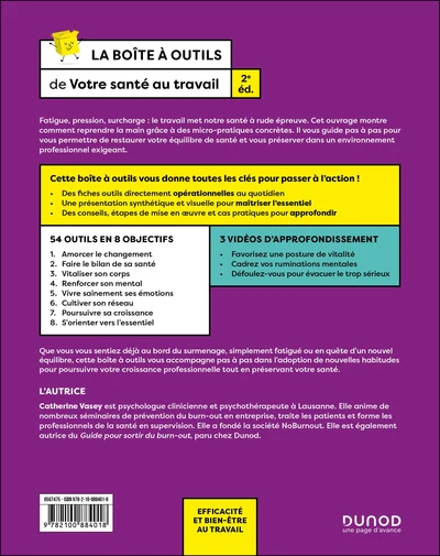 La boîte à outils de votre santé au travail - 2e éd. - Image 2