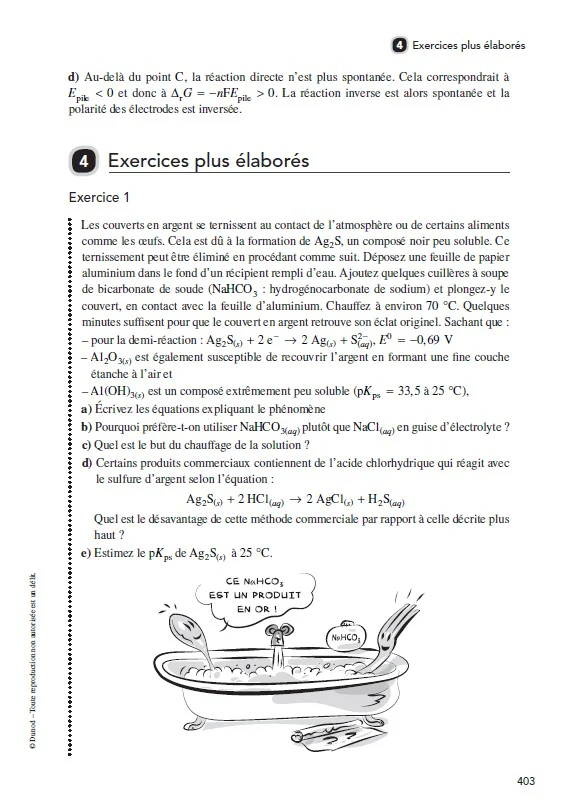 Chimie - 1350 cm3 d'exercices corrigés pour la Licence 1 - 2e éd. - Image 20