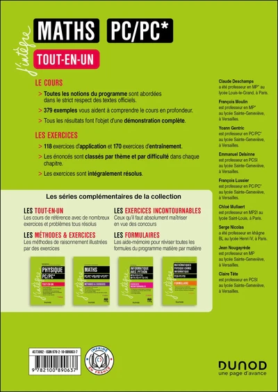Maths Tout-en-un PC/PC* - 3e éd. - Image 2