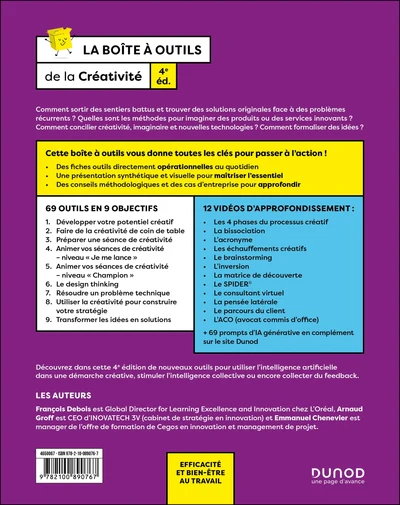 La Boîte à outils de la créativité - 4e éd. - Image 2