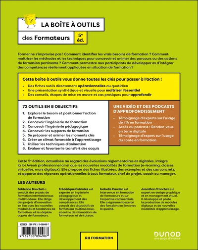 La boîte à outils des formateurs - 5e éd. - Image 2