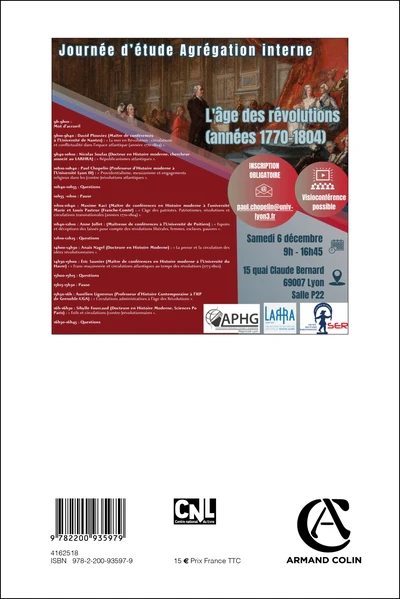 Annales historiques de la Révolution française Nº422 4/2025 - Image 2
