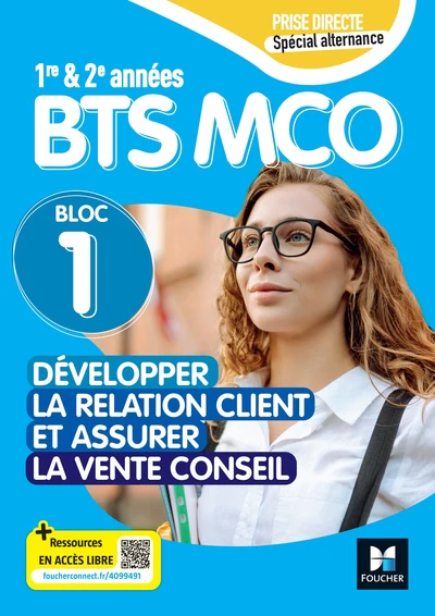 Prise directe - Bloc 1 Développer la relation client - BTS MCO 2026 - Livre élève - Image 2