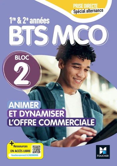 Prise directe - Bloc 2 Animer et dynamiser l'offre commerciale - BTS MCO 2026 - Livre élève - Image 2