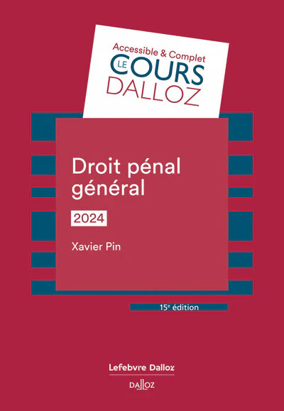 Droit pénal général 2024 15ed - Image 3