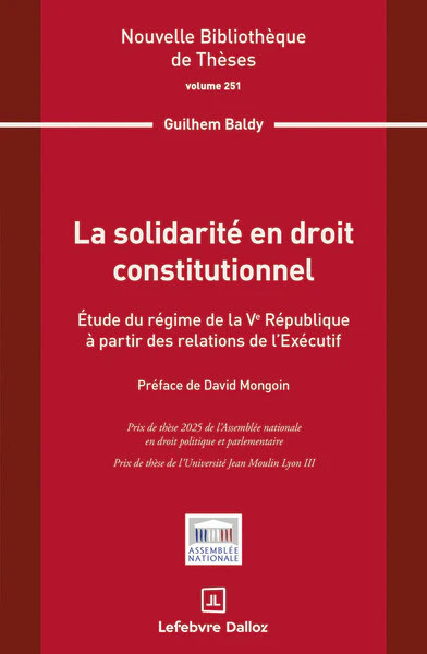 La solidarité en droit constitutionnel. Volume 251 - Image 2