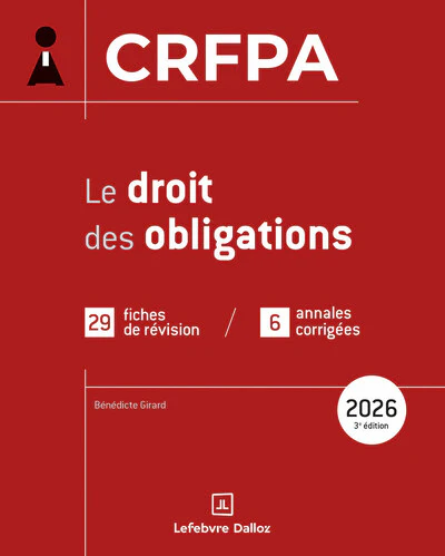 CRFPA 2026 - Le droit des obligations. 3e éd. - Image 2