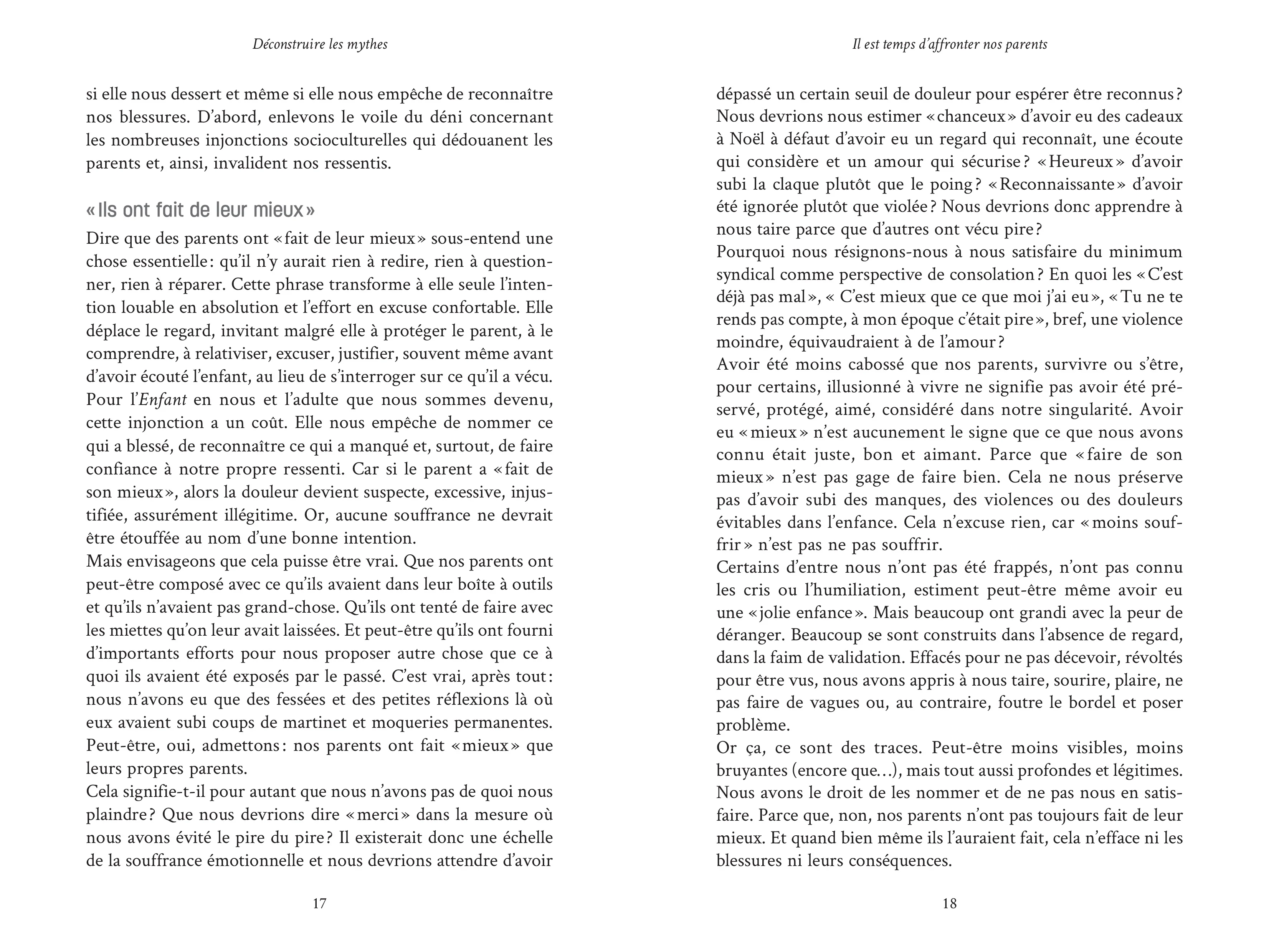Il est temps d'affronter nos parents - Questionnez votre relation, soignez vos blessures d'enfance et apprenez à poser vos limites - Image 5