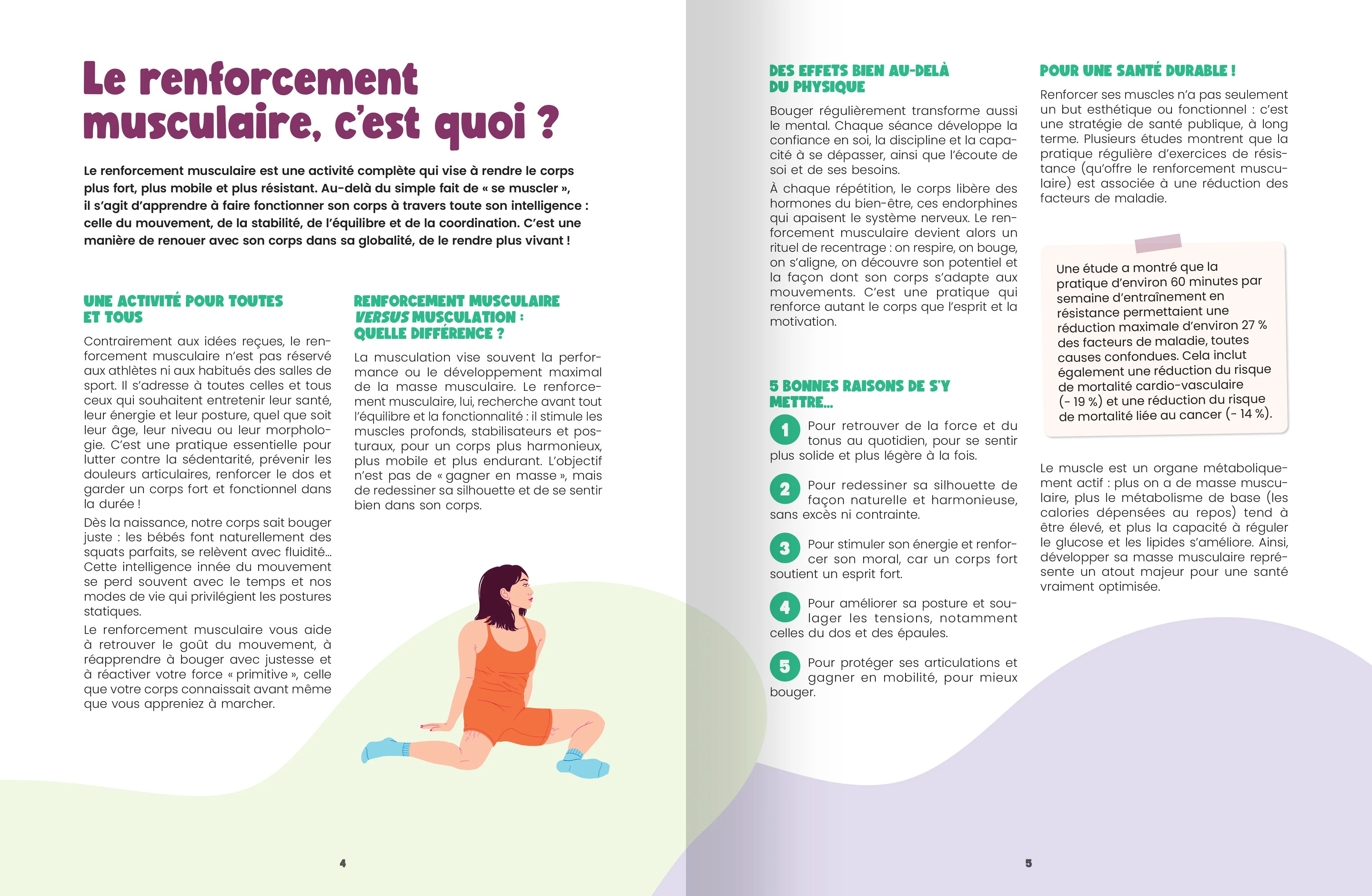Mon Cahier 100 Rituels Renforcement musculaire - Pour un corps au top ! - Image 4