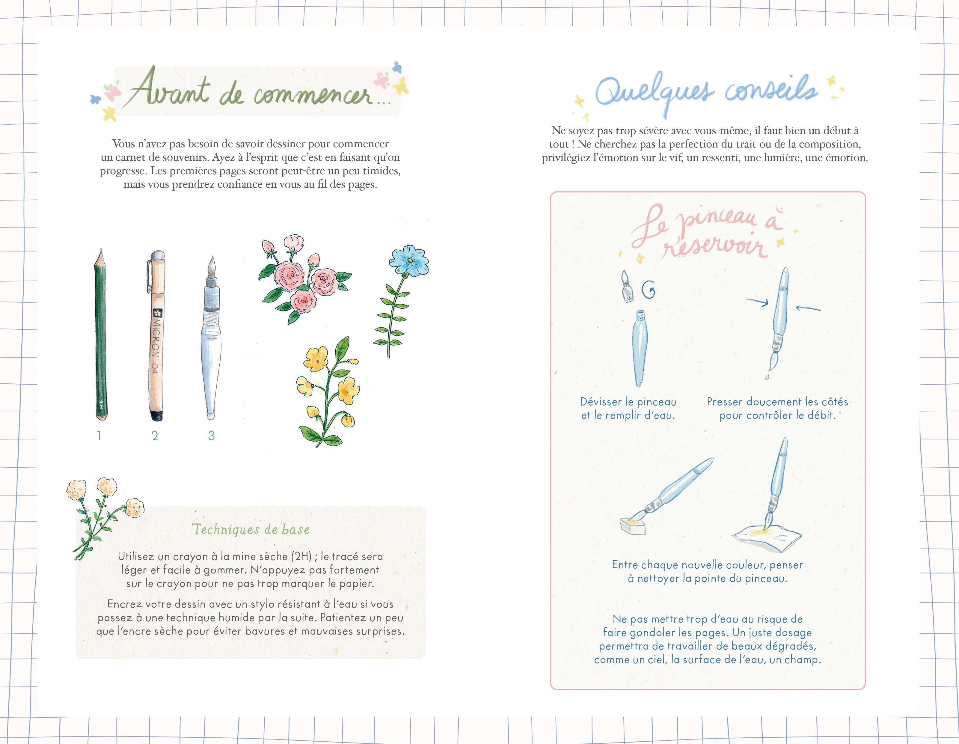 Coffret "luxe" Mon quotidien à l'aquarelle avec LauraTravelbook - Image 3