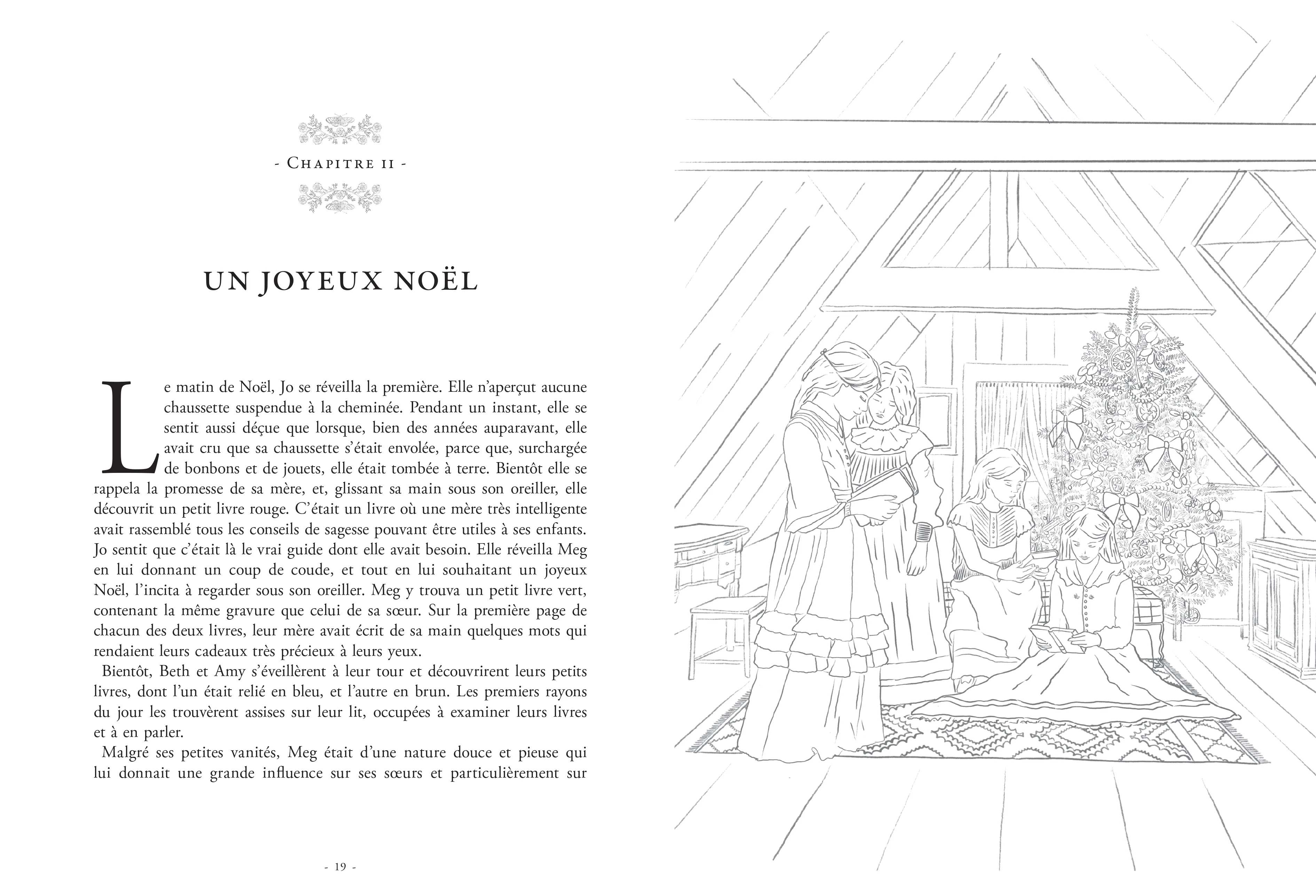 Les Quatre Filles du docteur March : le roman à colorier - Image 3