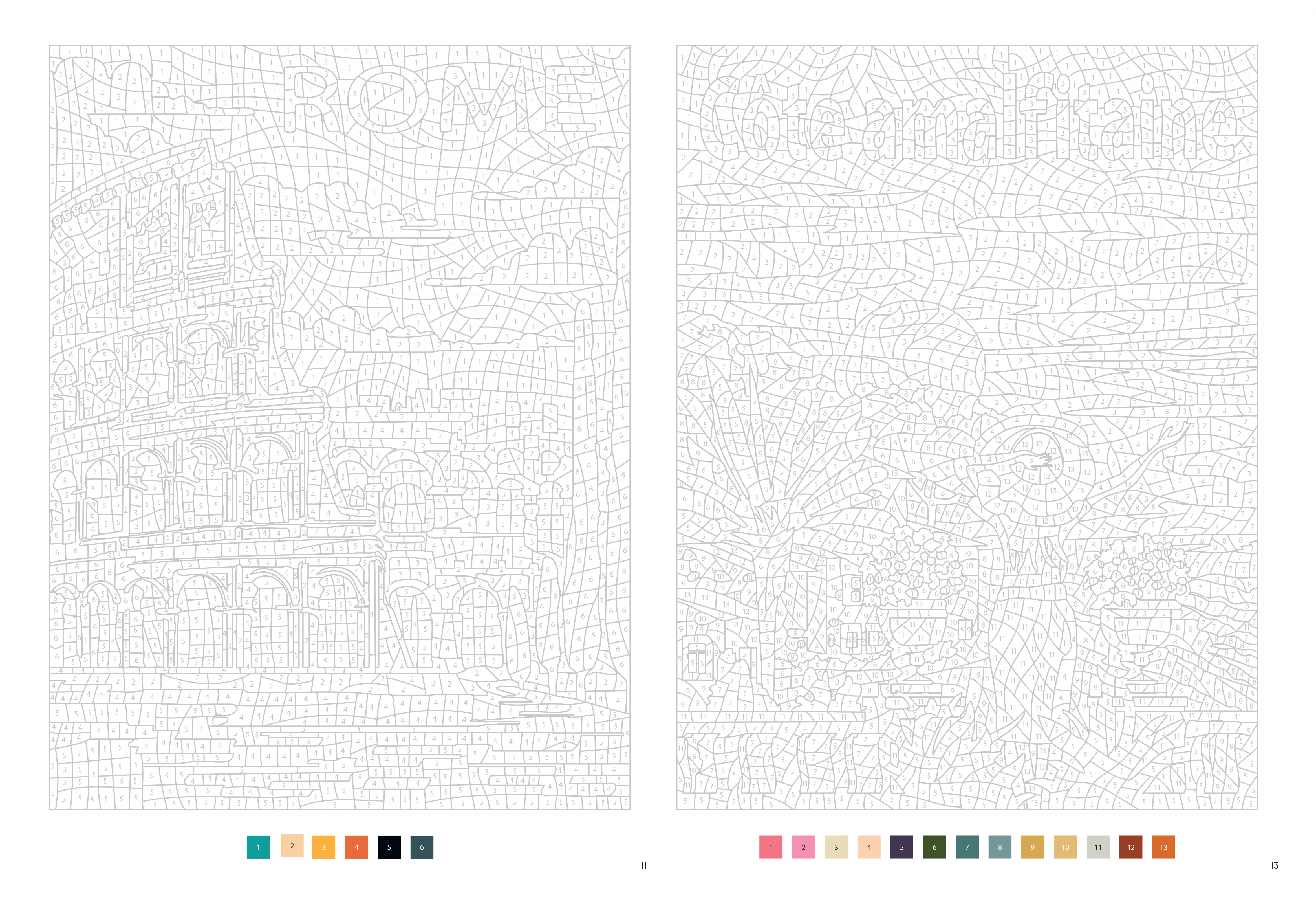 Dolce vita - 40 coloriages mystère ! - Image 2