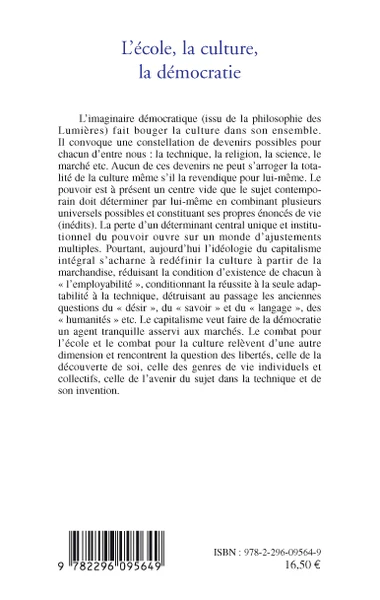 L'école, la culture, la démocratie - Image 2
