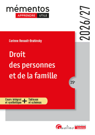 Droit des personnes et de la famille - Image 2