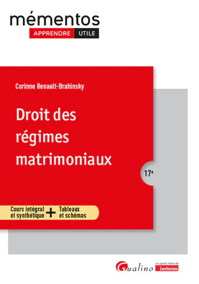 Droit des régimes matrimoniaux - Image 2