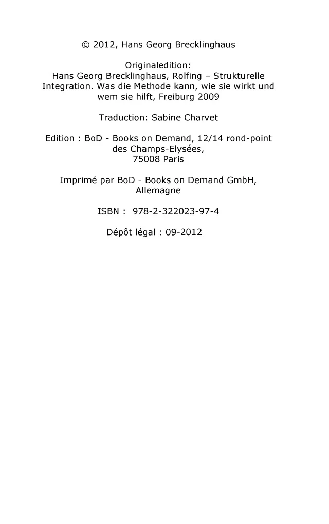 Rolfing - Intégration structurale - Image 53