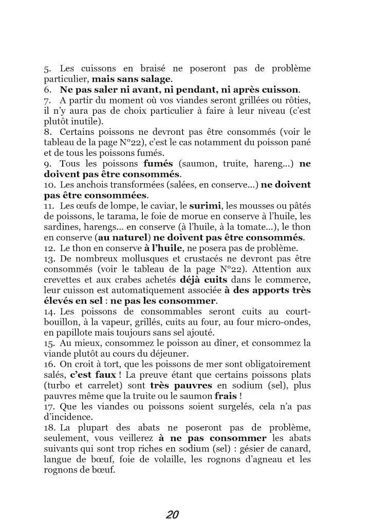 Recettes et menus pour l'hypertension. - Image 16