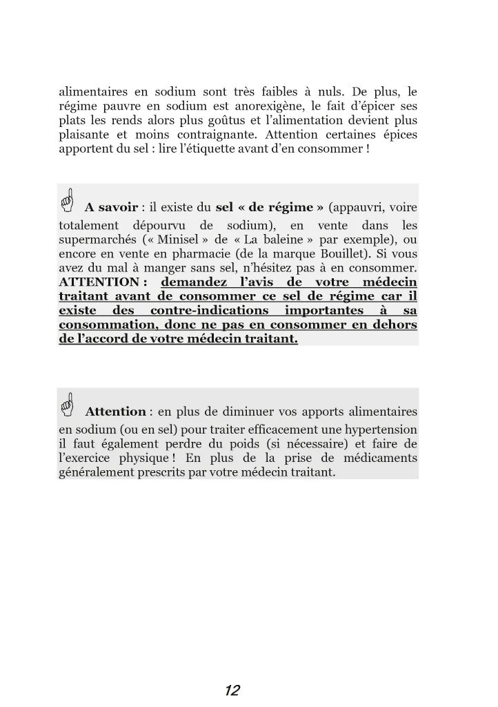 Recettes et menus pour l'hypertension. - Image 28