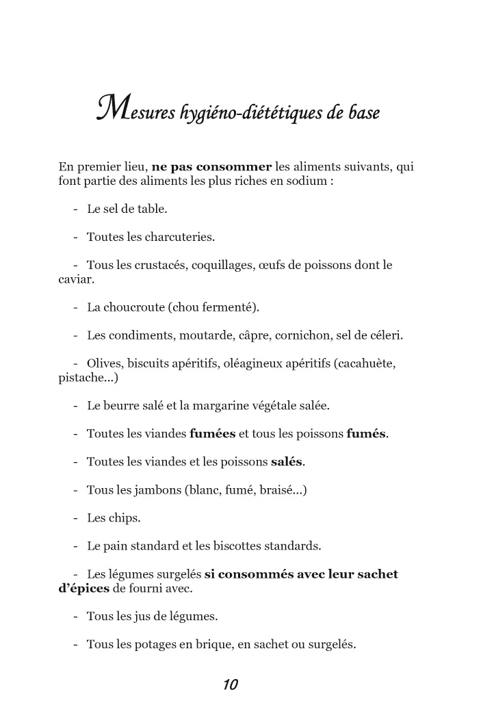 Recettes et menus pour l'hypertension. - Image 48