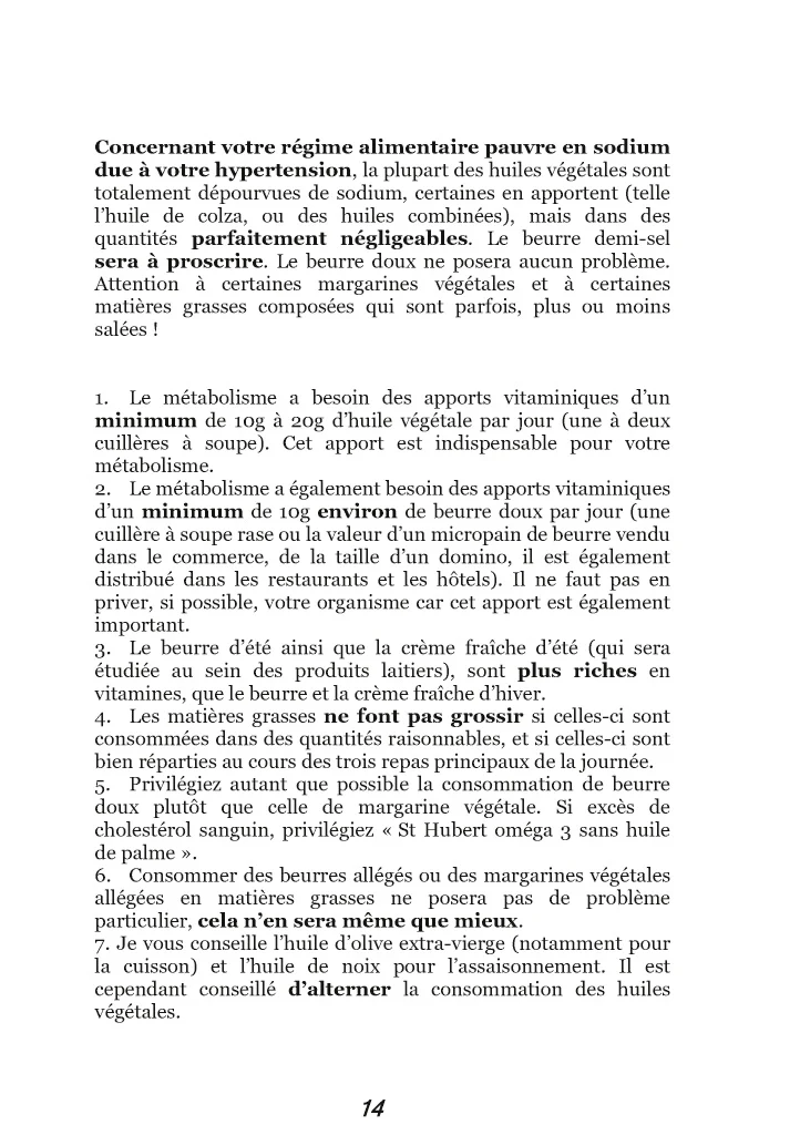 Recettes et menus pour l'hypertension. - Image 52