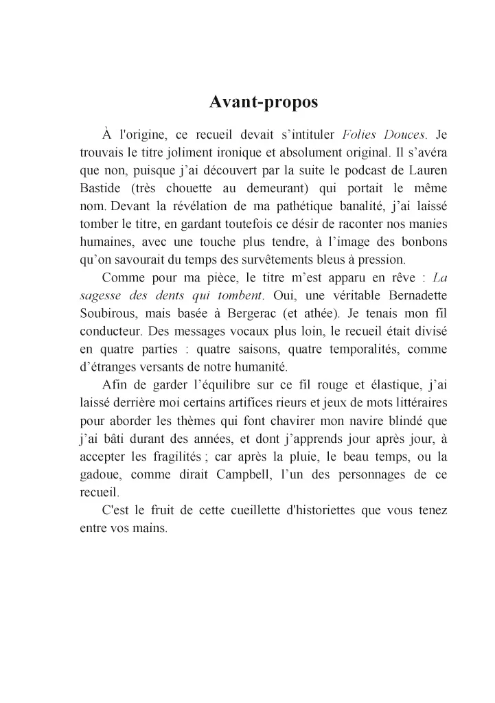 La sagesse des dents qui tombent - Image 59