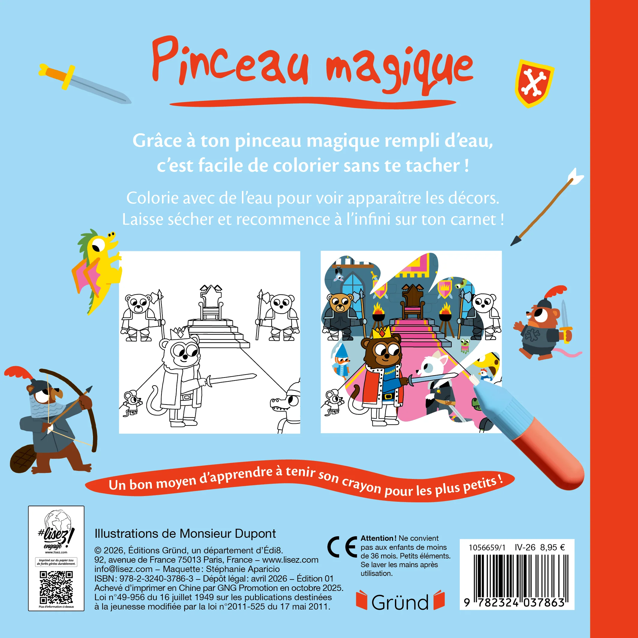 Pinceau magique - Dragons et chevaliers - Image 5