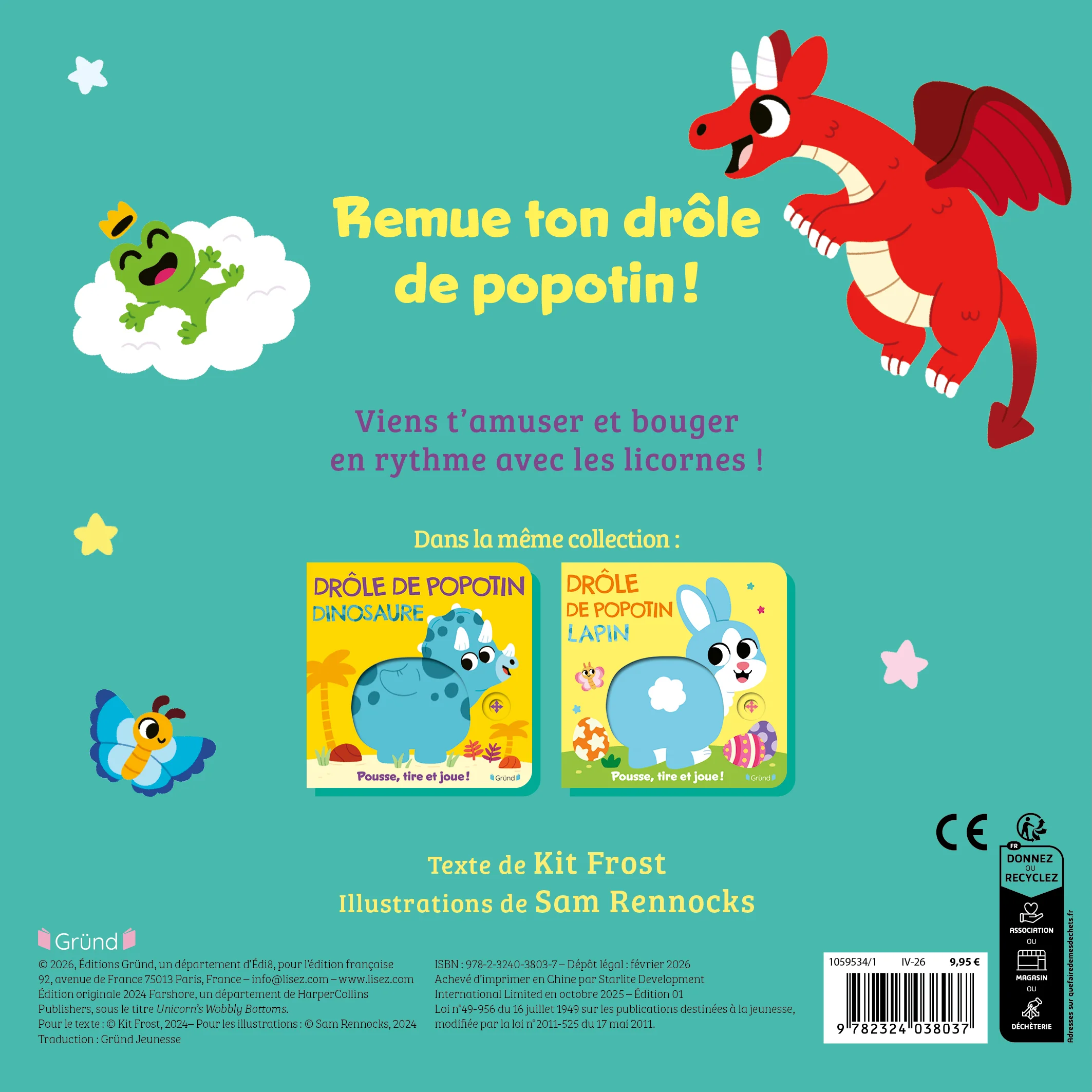 Drôle de popotin - Licorne - Image 4