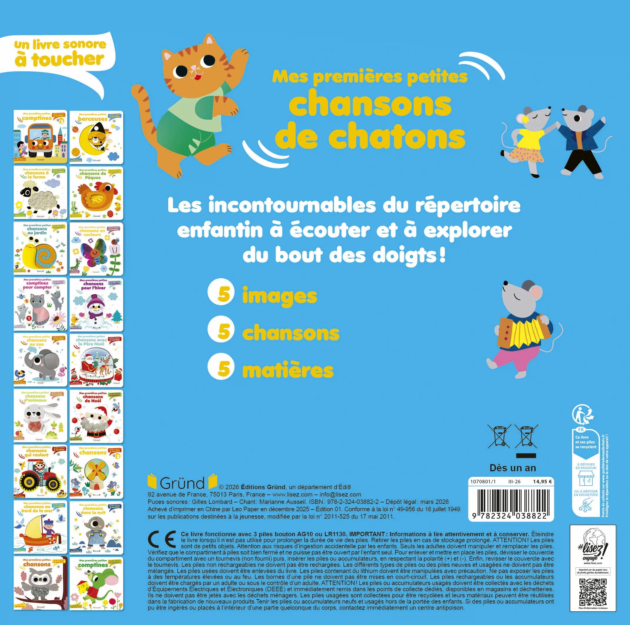 Mes premières petites chansons de chatons - Image 5