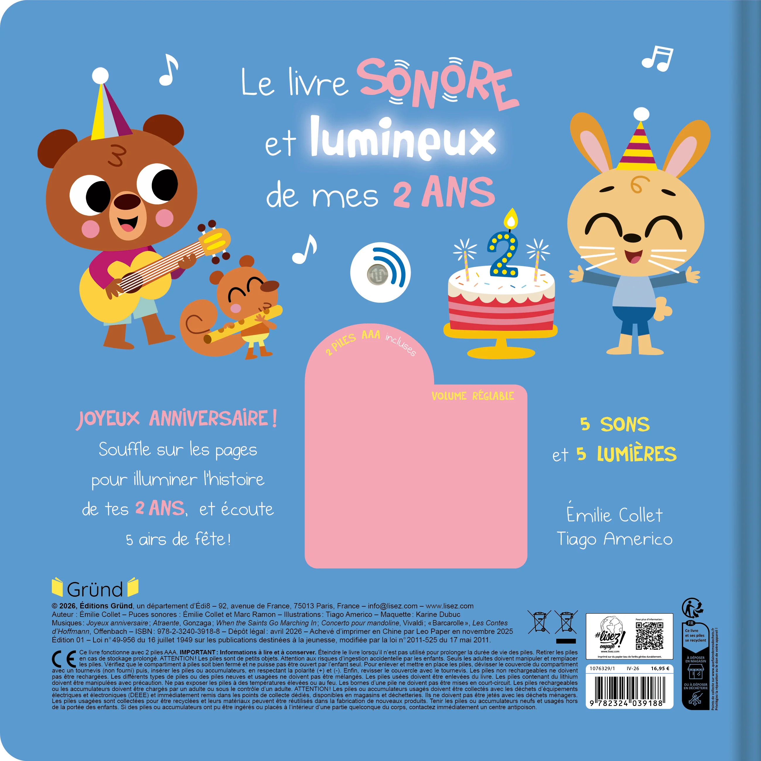 Le livre sonore et lumineux de mes 2 ans - Image 5