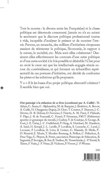 Éléments d'une Politique Convivialiste - Image 2