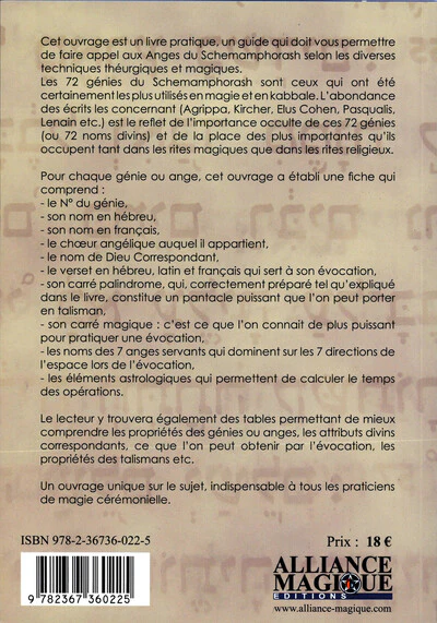 Les Carrés Magiques des 72 Génies - Image 2