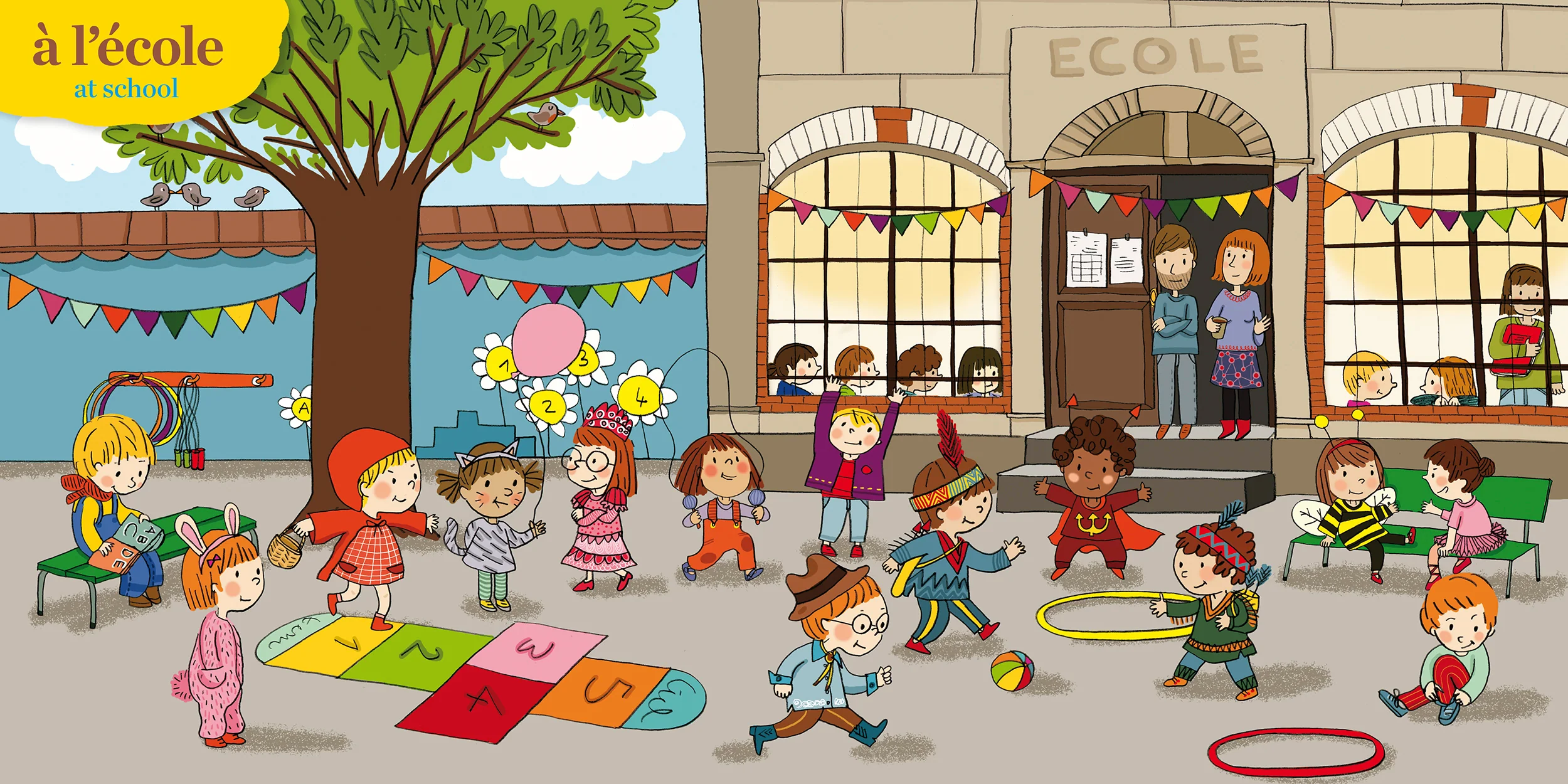 Paris mon imagier MY PARIS PICTURE BOOK - bilingue french english - Image 2
