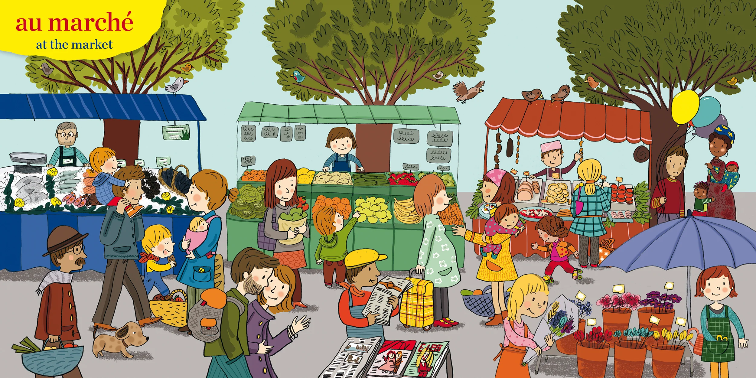 Paris mon imagier MY PARIS PICTURE BOOK - bilingue french english - Image 8