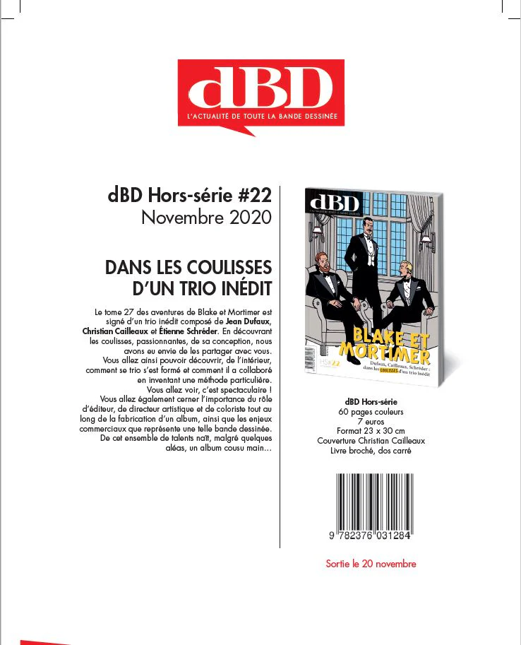 HS DBD N°22 - BLAKE & MORTIMER 3 - Image 2
