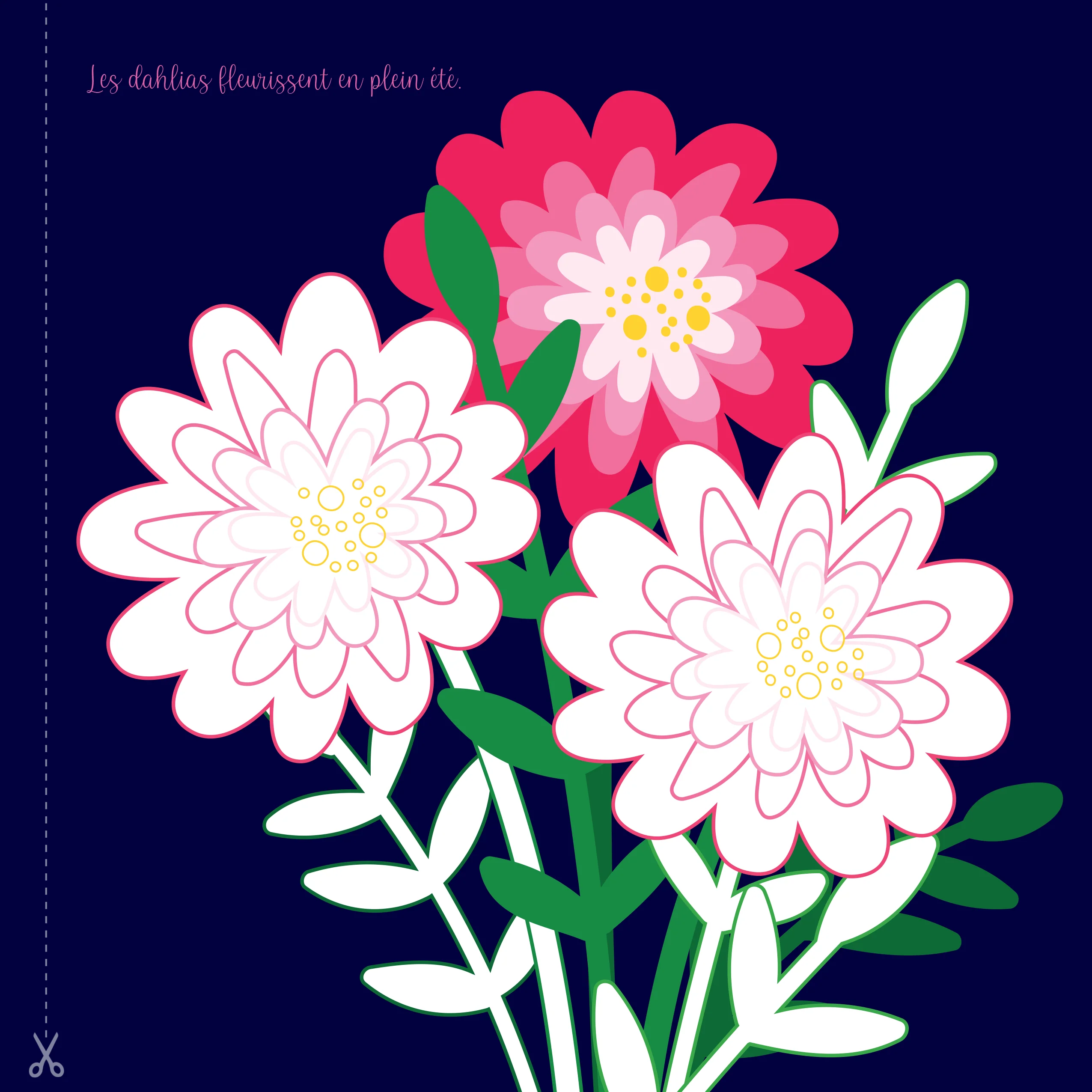 Des bouquets à créer en coloriage et à offrir ! - Image 3