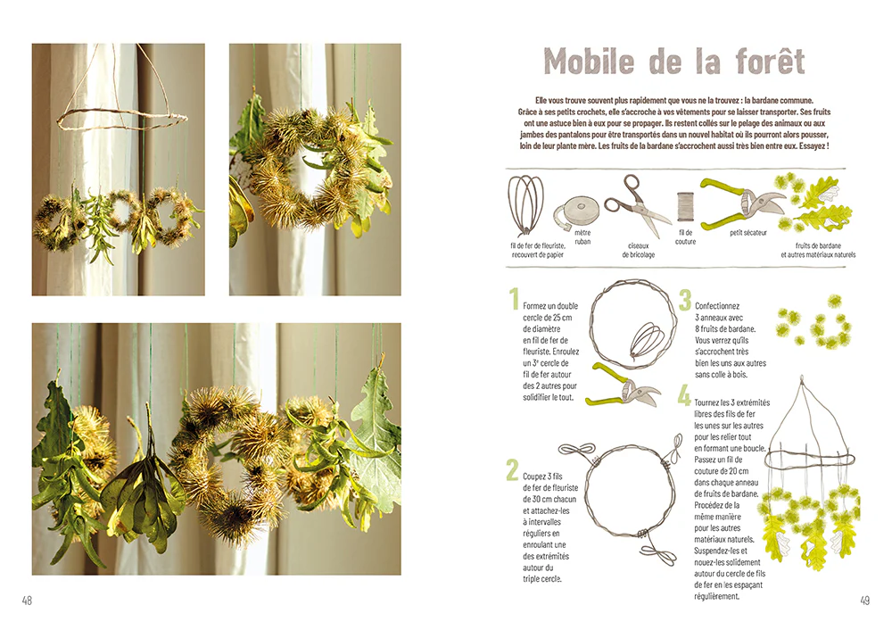 Pierre, feuille, ciseaux - Petites créations à réaliser en famille avec les trésors de la nature - Image 5