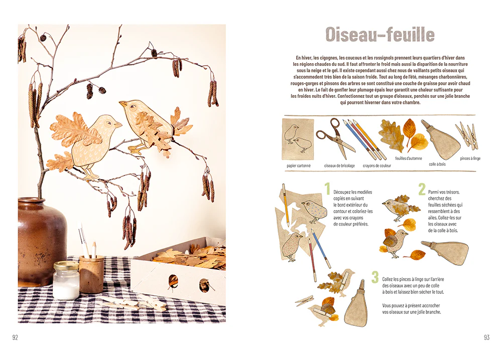 Pierre, feuille, ciseaux - Petites créations à réaliser en famille avec les trésors de la nature - Image 6