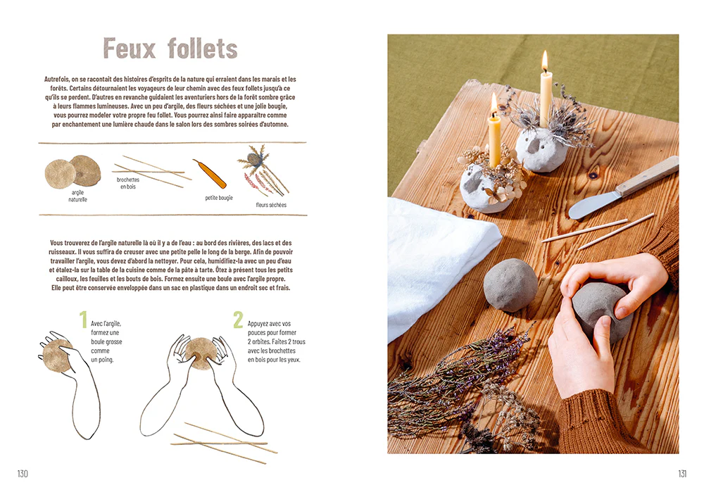 Pierre, feuille, ciseaux - Petites créations à réaliser en famille avec les trésors de la nature - Image 7