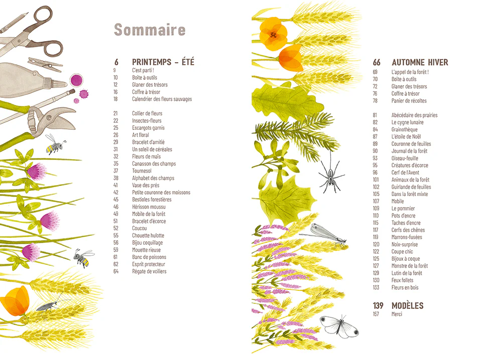 Pierre, feuille, ciseaux - Petites créations à réaliser en famille avec les trésors de la nature - Image 8