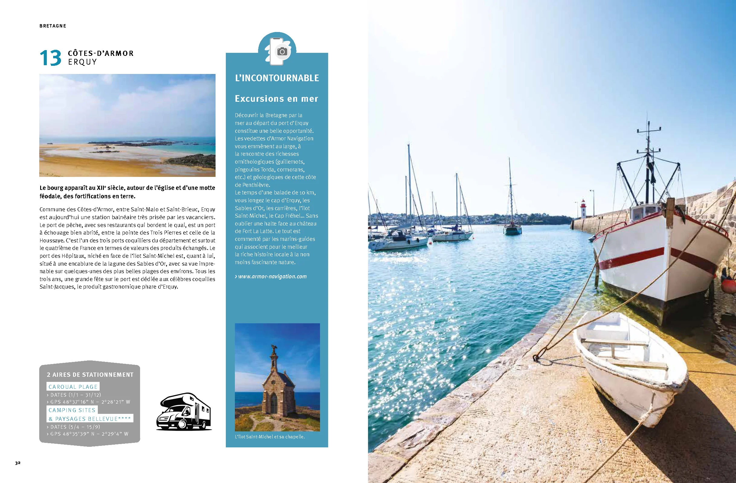 100 escapades en camping car - les plus belles étapes à travers la France avec aires et découvertes - Image 7