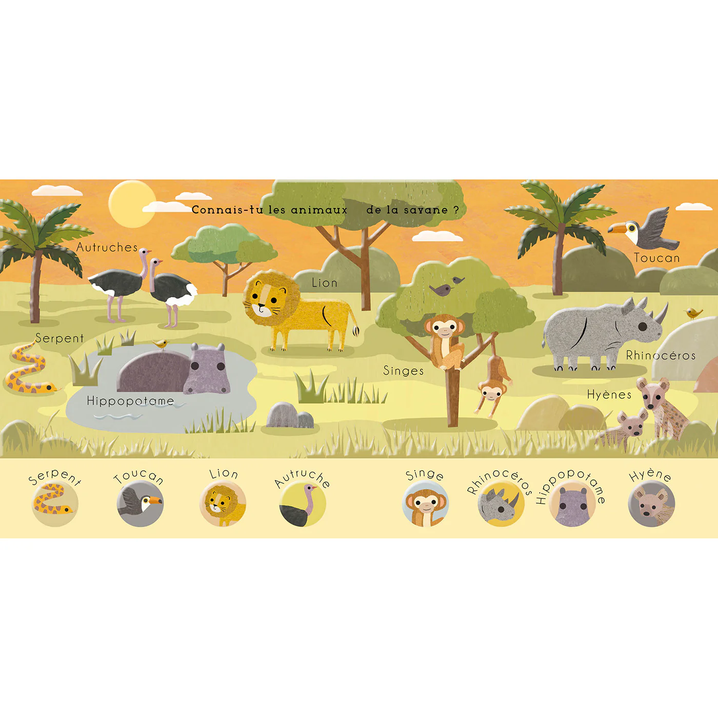 Bébé découvre - Savane - Image 3