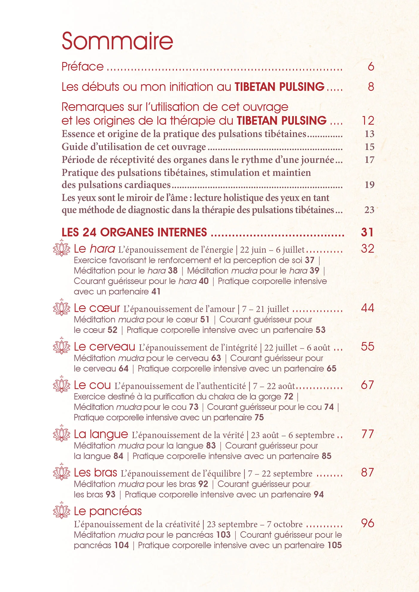 Le calendrier des organes des pulsations tibétaines - Équilibrer les 24 organes internes grâce à l'énergie des pulsations cardiaques - Image 4